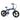 Brand-New #123819 Addmotor Demo Electric Bike Little Fox Blue Integrated Wheel