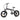 Brand-New #124410 Addmotor Demo Electric Bike Little Fox Silver-Gray Integrated Wheel